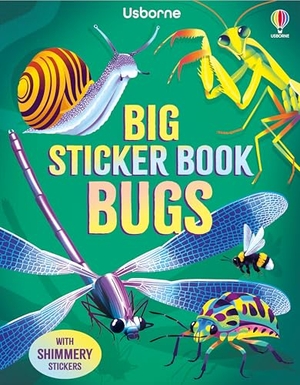 James, Alice. Big Sticker Book Bugs. Usborne Publishing  IWUK, 2025.