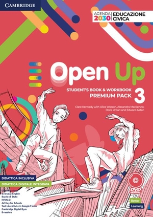 Kennedy, Clare. Open Up Level 3 Student's Book and Workbook Combo Premium Pack. Cambridge University Press, 2021.