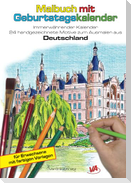 Malbuch mit Geburtstagskalender aus Deutschland