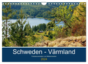 Schweden - Värmland (Wandkalender 2024 DIN A4 quer), CALVENDO Monatskalender