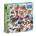 Dashing All The Way 500 Piece Puzzle