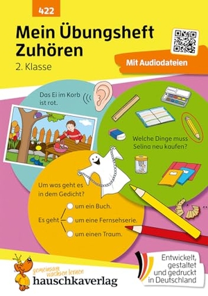 Walther, Stefanie. Mein Übungsheft - Zuhören und verstehen 2. Klasse - Hörverstehen, Gedächtnistraining und Konzentrationsspiele für Kinder ab 7. Hauschka Verlag GmbH, 2026.