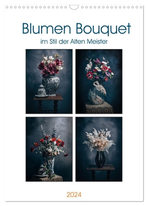 Gierok, Magic Artist Design. Blumen Bouquet (Wandkalender 2024 DIN A3 hoch), CALVENDO Monatskalender - Wundervolle Blumensträuße perfekt in Szene gesetzt.. Calvendo, 2023.