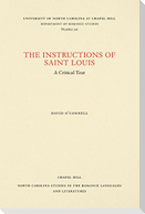 The Instructions of Saint Louis
