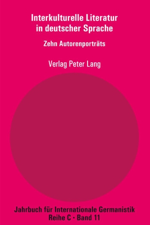 Lengl, Szilvia / Carmine Chiellino (Hrsg.). Interkulturelle Literatur in deutscher Sprache - Zehn Autorenporträts. Peter Lang, 2015.