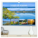 Lago di Varese - Eine der schönsten Seenlandschaften Italiens (hochwertiger Premium Wandkalender 2025 DIN A2 quer), Kunstdruck in Hochglanz