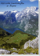 Idyllische Landschaften in Bayern (Wandkalender 2023 DIN A3 hoch)