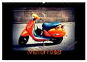 Motorroller (Wandkalender 2024 DIN A2 quer), CALVENDO Monatskalender
