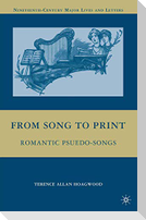 From Song to Print