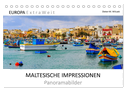 Maltesische Impressionen (Tischkalender 2025 DIN A5 quer), CALVENDO Monatskalender