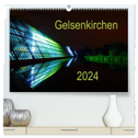 Gelsenkirchen 2024 (hochwertiger Premium Wandkalender 2024 DIN A2 quer), Kunstdruck in Hochglanz