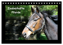 Zauberhafte Pferde (Tischkalender 2025 DIN A5 quer), CALVENDO Monatskalender