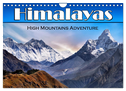 Himalayas high mountains adventure (Wall Calendar 2025 DIN A4 landscape), CALVENDO 12 Month Wall Calendar