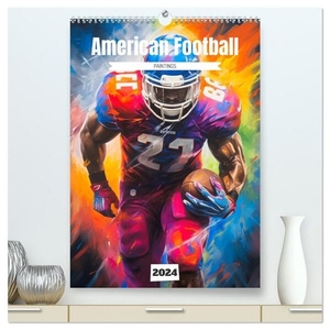 Hurley, Rose. American Football. Paintings (hochwertiger Premium Wandkalender 2024 DIN A2 hoch), Kunstdruck in Hochglanz - Die Stärke und Leidenschaft des American Footballs. Calvendo, 2023.