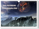 Galaktische Traumwelten (Wandkalender 2025 DIN A4 quer), CALVENDO Monatskalender