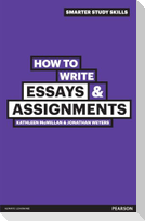 How to Write Essays & Assignments