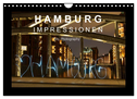 Hamburg - Impressionen (Wandkalender 2025 DIN A4 quer), CALVENDO Monatskalender