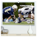 Teamsport Lacrosse - Face-off (hochwertiger Premium Wandkalender 2024 DIN A2 quer), Kunstdruck in Hochglanz