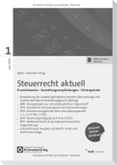 Steuerrecht aktuell 1/2026