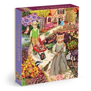 Galison. Cottage Cats 1000 Piece Foil Puzzle. Abrams and Chronicle Books IWUK, 2026.