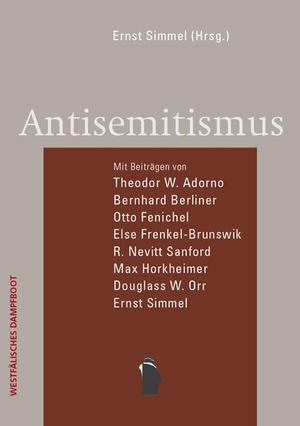 Simmel, Ernst (Hrsg.). Antisemitismus. Westfaelisches Dampfboot, 2026.