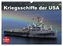 Kriegsschiffe der USA (Wandkalender 2024 DIN A3 quer), CALVENDO Monatskalender