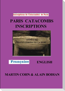 Paris Catacombs Inscriptions