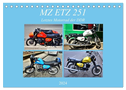 MZ ETZ 251 - Letztes Motorrad der DDR (Tischkalender 2024 DIN A5 quer), CALVENDO Monatskalender