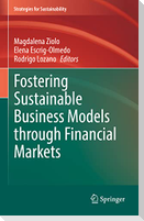 Fostering Sustainable Business Models through Financial Markets