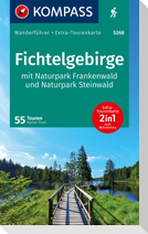 KOMPASS Wanderführer Fichtelgebirge mit Naturpark Frankenwald und Naturpark Steinwald, 55Touren mit Extra-Tourenkarte