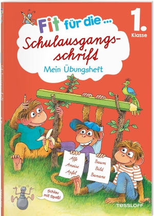 Schwertführer, Sabine. Fit für die Schulausgangsschrift. Mein Übungsheft - Schritt für Schritt zur flüssigen Schreibschrift. Tessloff Verlag, 2024.