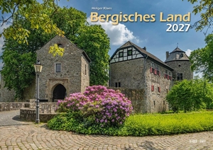 Klaes, Holger (Hrsg.). Bergisches Land 2027 Bildkalender A3 quer, spiralgebunden. klaes regio Fotoverlag, 2026.