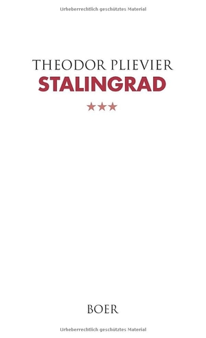 Plievier, Theodor. Stalingrad. Boer, 2026.