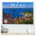 Hvar - Die Sonneninsel Kroatiens (hochwertiger Premium Wandkalender 2024 DIN A2 quer), Kunstdruck in Hochglanz