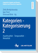 Kategorien - Kategorisierung 2