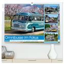 Omnibusse im Fokus (hochwertiger Premium Wandkalender 2025 DIN A2 quer), Kunstdruck in Hochglanz