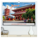 Japan - Land der aufgehenden Sonne (hochwertiger Premium Wandkalender 2025 DIN A2 quer), Kunstdruck in Hochglanz