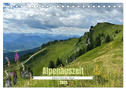 Alpenauszeit - Schöne Orte der Alpen (Tischkalender 2024 DIN A5 quer), CALVENDO Monatskalender