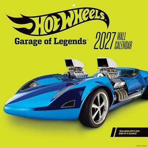 Mattel. Hot Wheels Garage of Legends 2027 Wall Calendar. Chronicle Books, 2026.