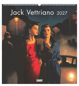 Neumann Verlage GmbH & Co KG (Hrsg.). Jack Vettriano 2027 - Kunstkalender 45x48 cm mit 12 ausgewählten Kunstdrucken und sprachneutralem Kalendarium. Neumann Verlage GmbH & Co, 2026.