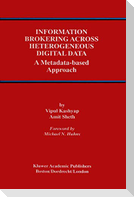 Information Brokering Across Heterogeneous Digital Data