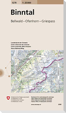 Swisstopo 1 : 25 000 Binntal