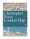 Christopher Wren London Map