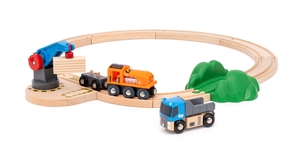 BRIO World - Starterset Güterzug mit Kran A. Ravensburger Spieleverlag, 2024.