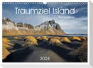 Traumziel Island 2024 (Wandkalender 2024 DIN A3 quer), CALVENDO Monatskalender