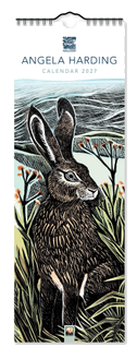 Angela Harding - Slimline-Kalender 2027 - Original Flame Tree Publishing-Kalender Slimeline [Kalender]