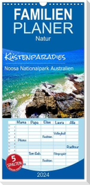 Familienplaner 2024 - Küstenparadies - Noosa Nationalpark Australien mit 5 Spalten (Wandkalender, 21 x 45 cm) CALVENDO