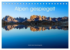 Zwick, Martin. Alpen gespiegelt (Tischkalender 2024 DIN A5 quer), CALVENDO Monatskalender - Mächtige Berge spiegeln sich in idyllischen Bergseen der gesamten Ostalpen. Calvendo, 2023.