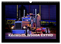 Kenworth W900A EXTHD (Wandkalender 2024 DIN A3 quer), CALVENDO Monatskalender