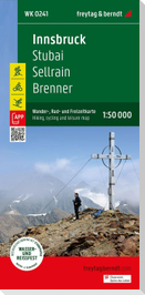 Innsbruck, Wander-, Rad- und Freizeitkarte 1:50.000, freytag & berndt, WK 0241